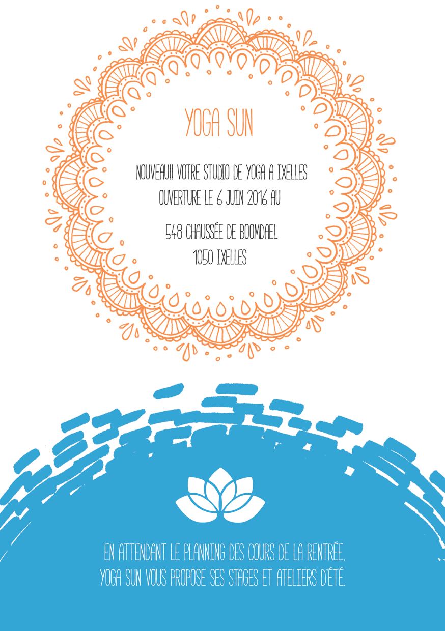 Flyer Design by patestevao for Yoga sun | Design #10822471