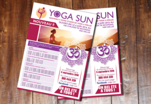 Flyer Design by masterdigiprint for Yoga sun | Design: #10829962