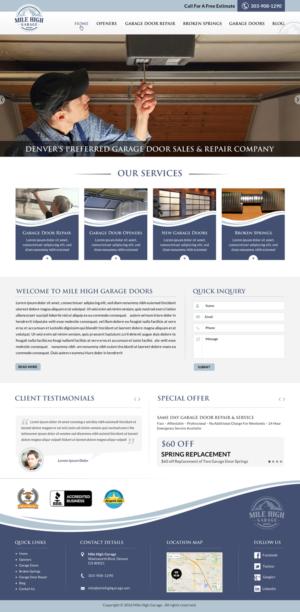 Web Design by Sbss for Interactive Web Solutions | Design: #10821364