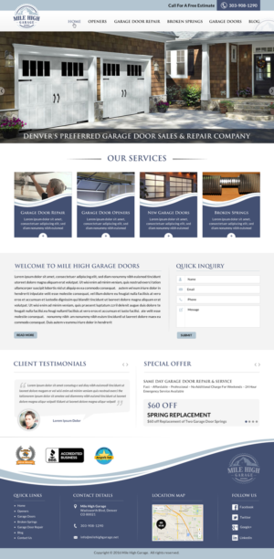 Web Design by Sbss for Interactive Web Solutions | Design: #10821371