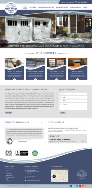Web Design by Sbss for Interactive Web Solutions | Design: #10852732