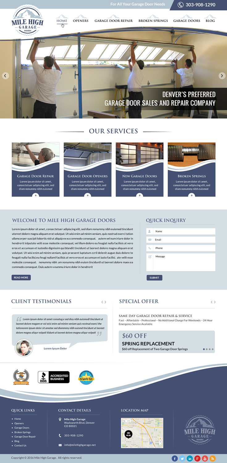 Web Design by Sbss for Interactive Web Solutions | Design #10864744