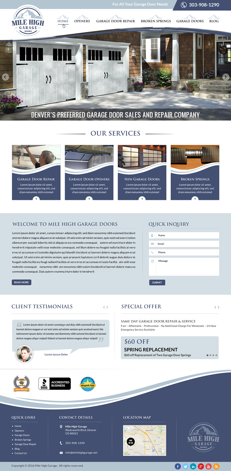Web Design by Sbss for Interactive Web Solutions | Design #10864745