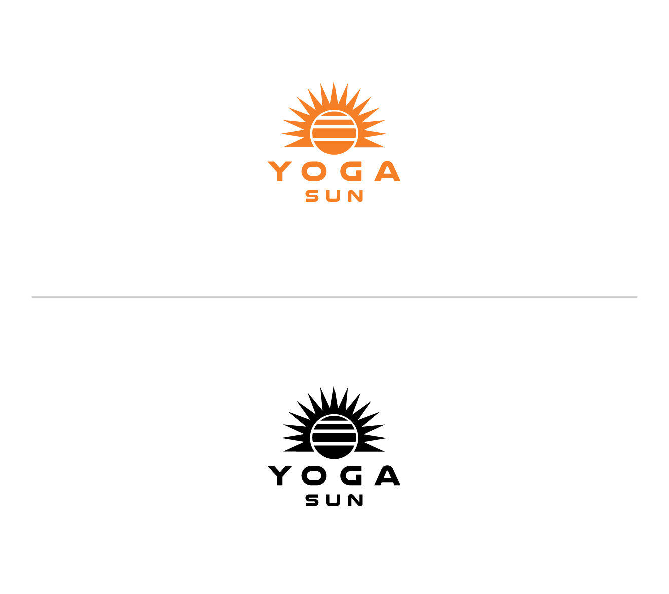 Logo Design by 10 Design for Yoga sun | Design #10833504