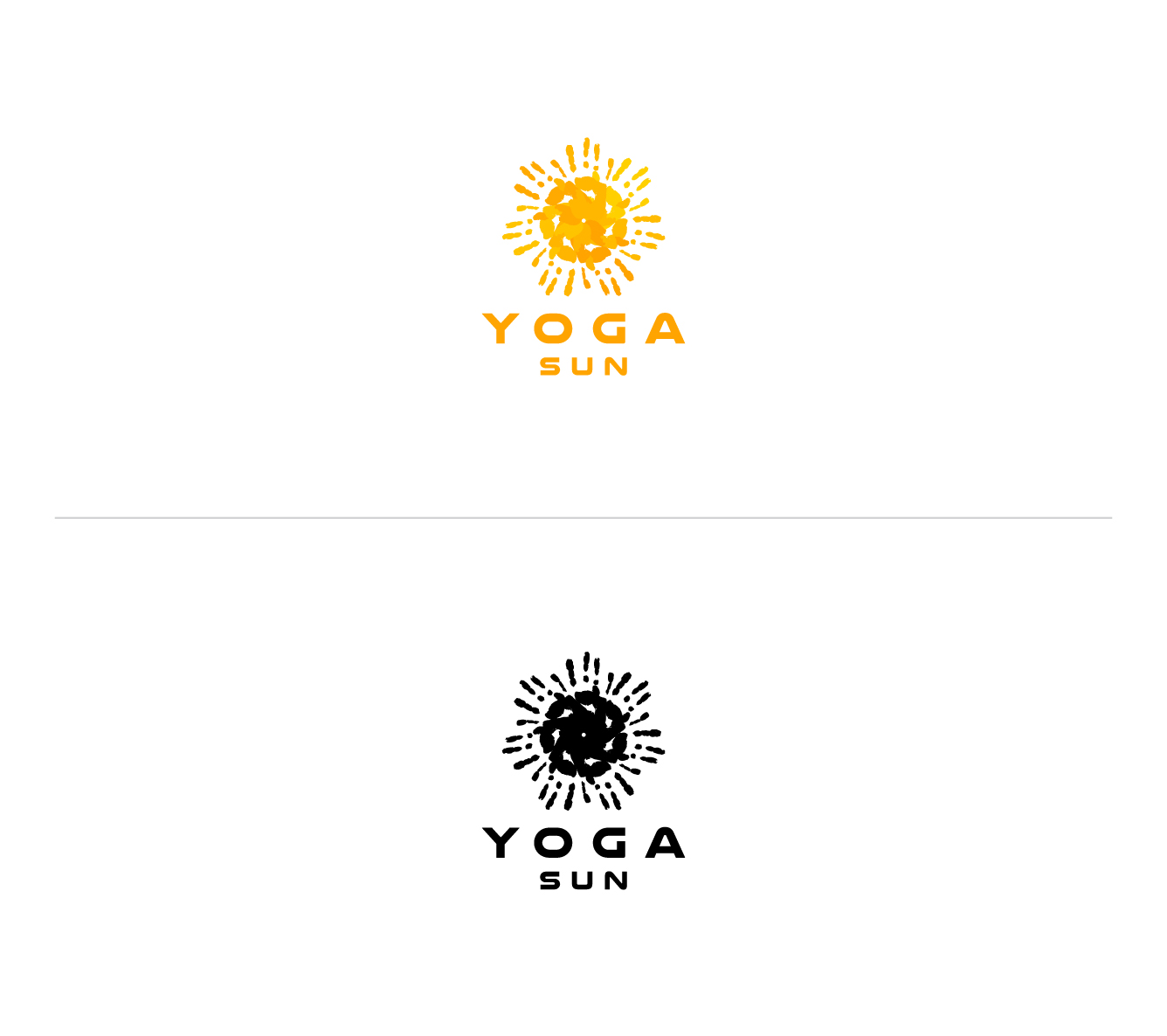 Logo Design by 10 Design for Yoga sun | Design #10833505