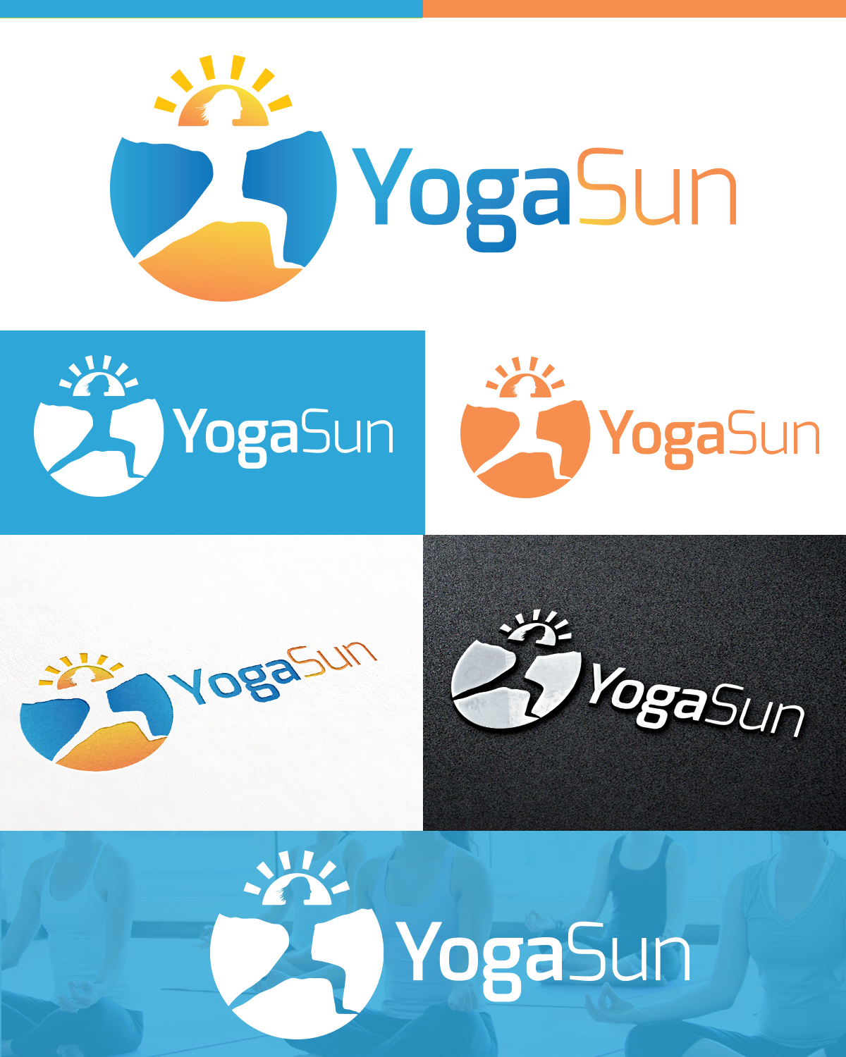 Diseño de Logo por DG para Yoga sun | Diseño #10844698
