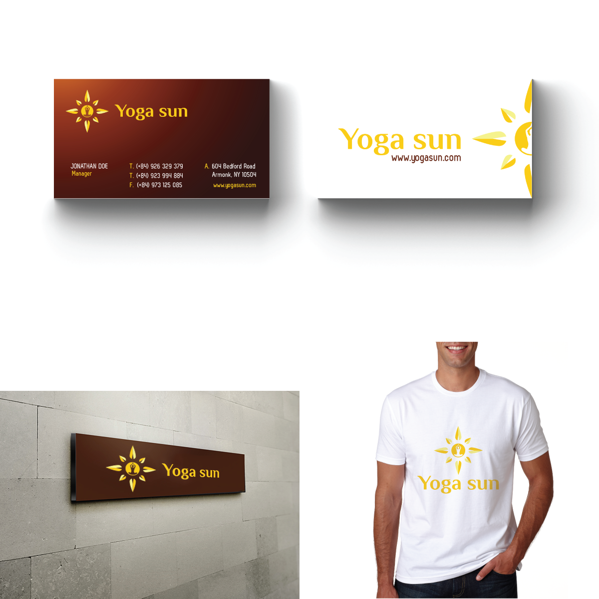 Logo Design by thulet for Yoga sun | Design #10851219