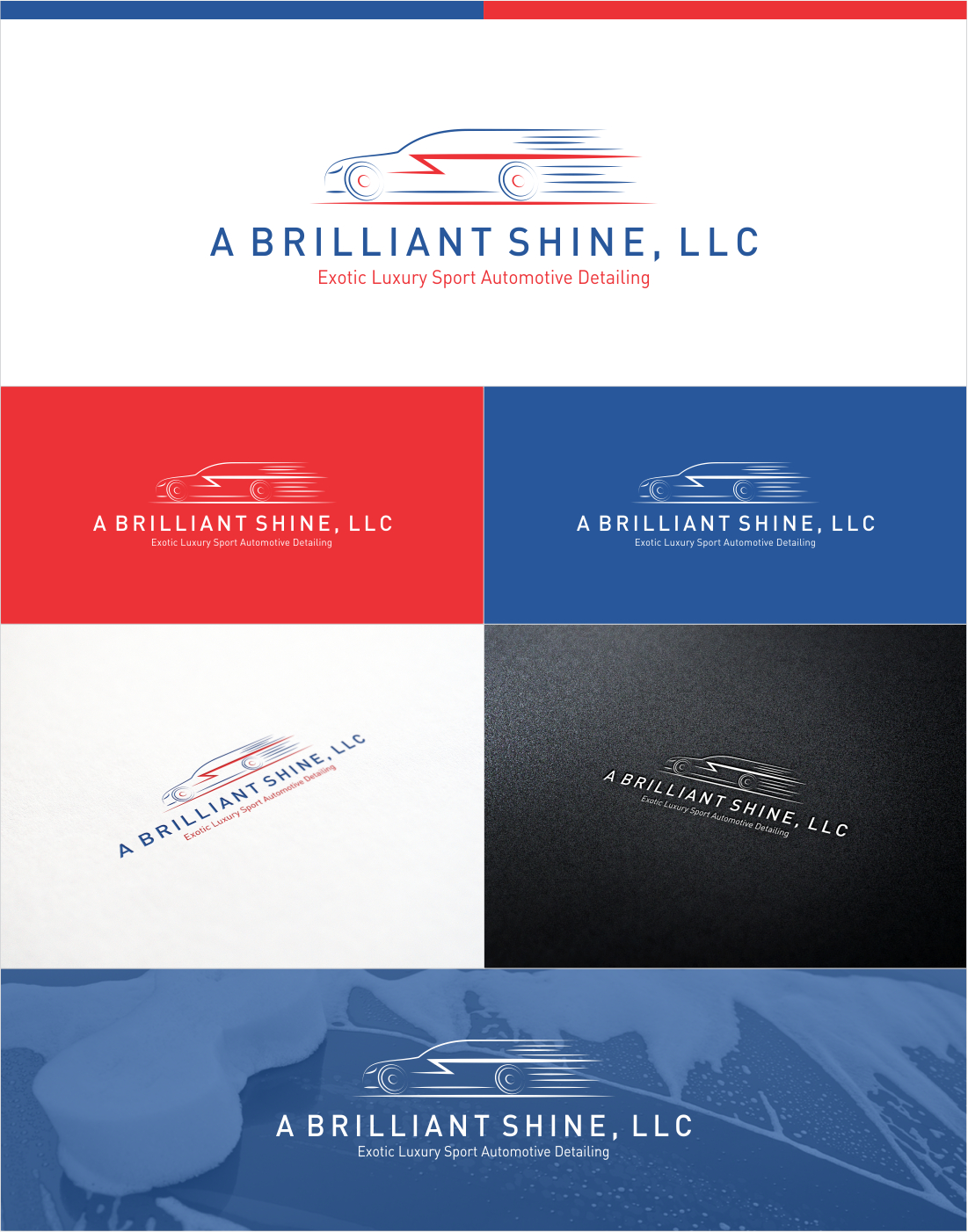 Diseño de Logo por DG para A Brilliant Shine, LLC | Diseño #10844243
