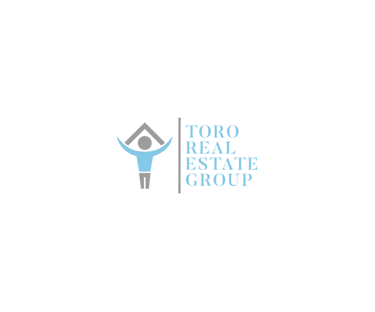 Elegant, Playful, Real Estate Logo Design for Toro Real Estate Group by