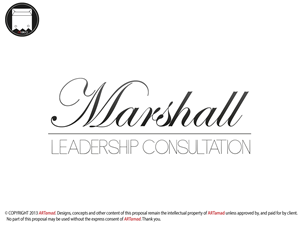 Design de Logo par ARTMD pour Marshall Consulting Pte. Ltd. | Design : #2285313