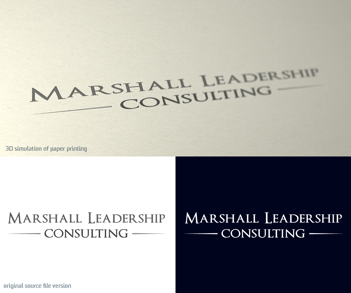 Logo-Design von Anthony für Marshall Consulting Pte. Ltd. | Design #2269973