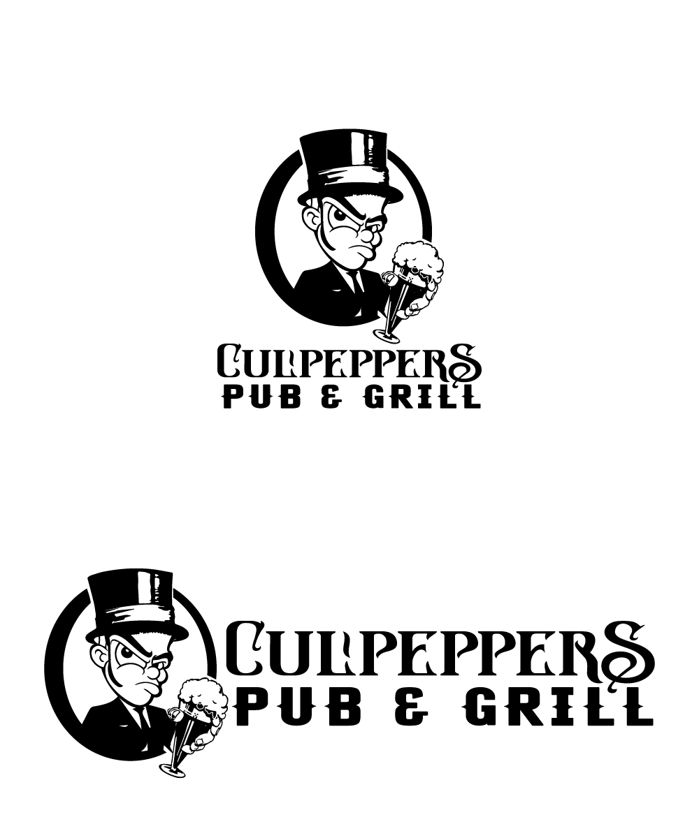 Logo Design by ART DEPOT for Culpeppers Pub & Grill  | Design #11034118