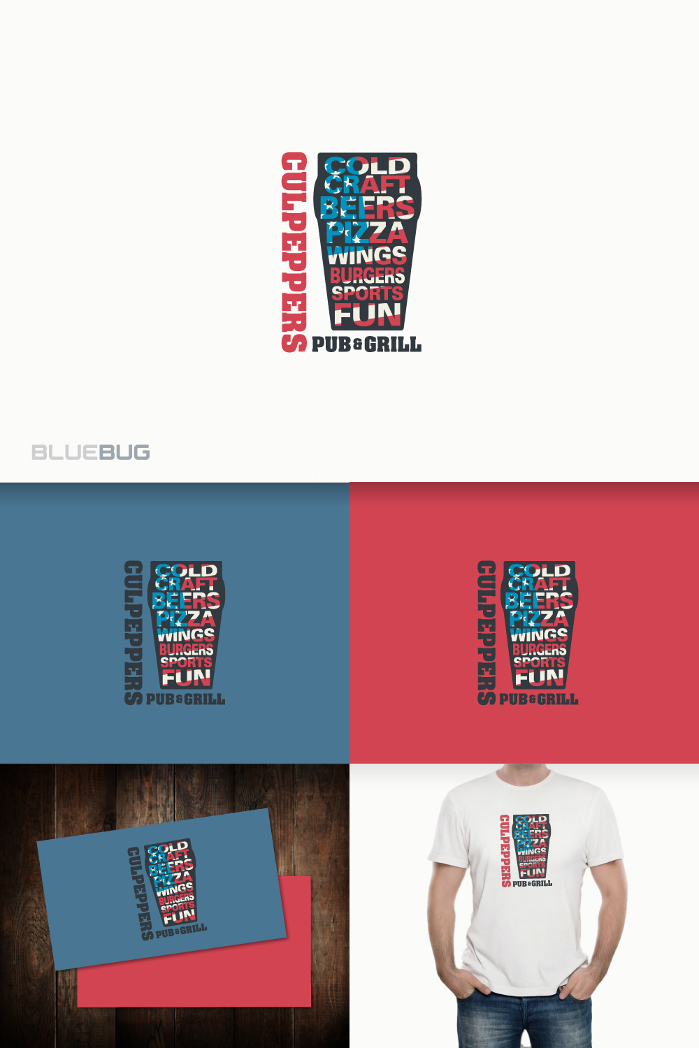 Logo Design by SilverFire for Culpeppers Pub & Grill  | Design #10940301