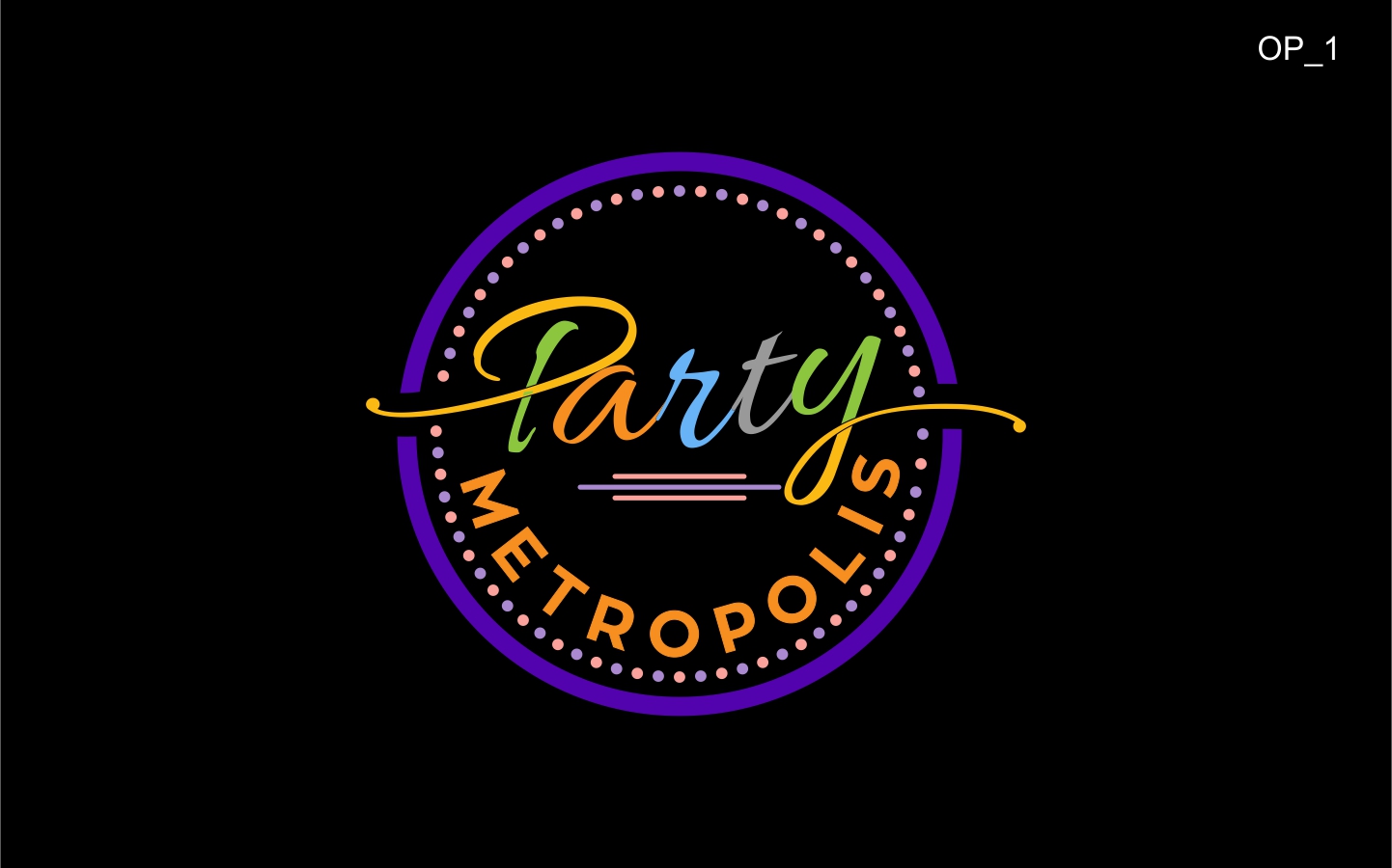 Logo Design by White sky for Party Metropolis | Design: #11075593