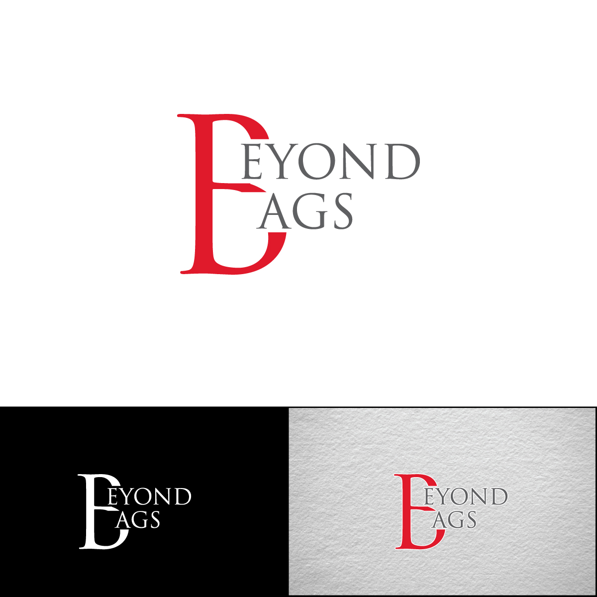 Logo-Design von e-graphics für Beyond Bags Limited | Design #10840319