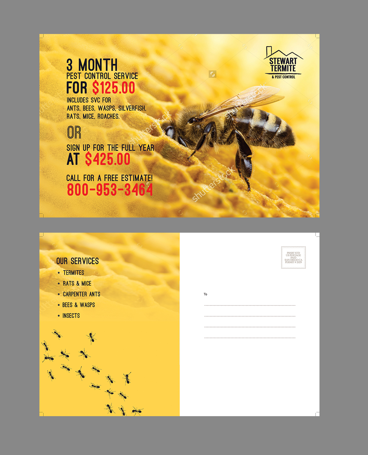 Postcard Design by ColorDrops for this project | Design #10823322