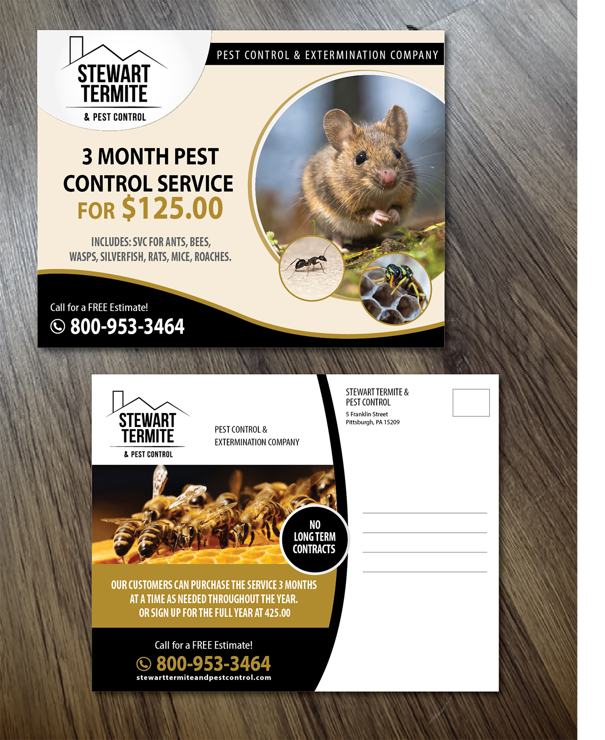 Postcard Design by alex989 for this project | Design #10931320