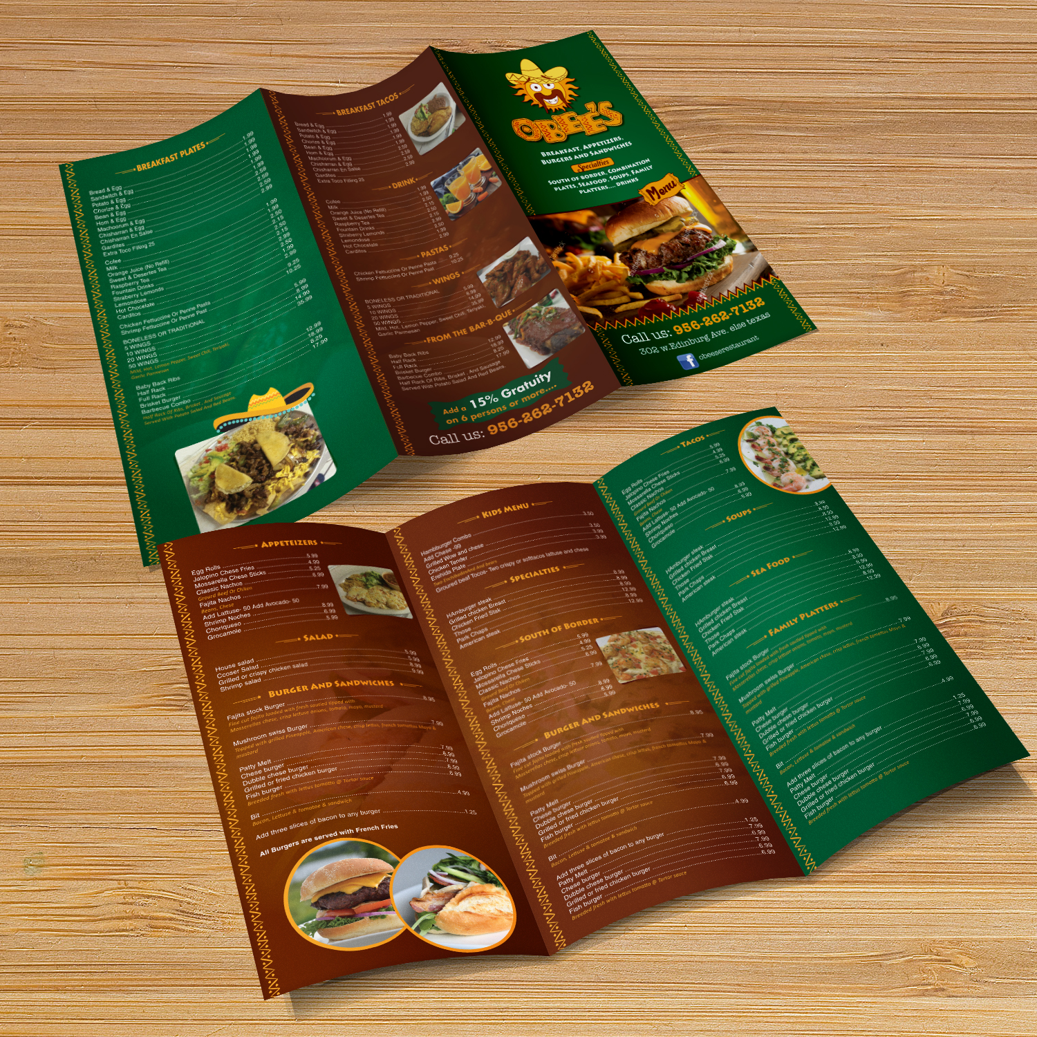 Menu Design by Kreative Fingers for this project | Design #10846042