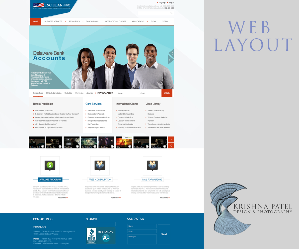 Web Design by iKrishna for this project | Design #2280733