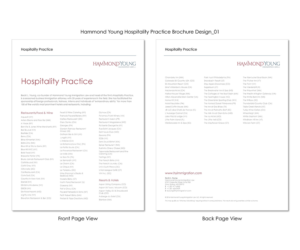 Flyer Design by SP Designwork for Hammond Young Immigration Law, LLC | Design: #10829308