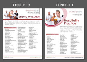 Hospitality Practice Brochure (for Immigration Law Firm) | Flyer Design by MDesigns ™