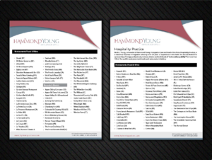 Flyer Design by CreativeKlub for Hammond Young Immigration Law, LLC | Design: #10858297