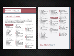 Flyer Design by CreativeKlub for Hammond Young Immigration Law, LLC | Design: #10858300