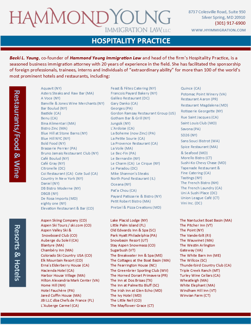 Flyer Design by citygirl17 for Hammond Young Immigration Law, LLC | Design #10899946