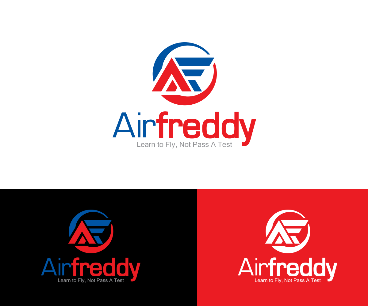 Logo Design by HeroG®APHIX for Airfreddy Aviation Services LLC | Design #10952758
