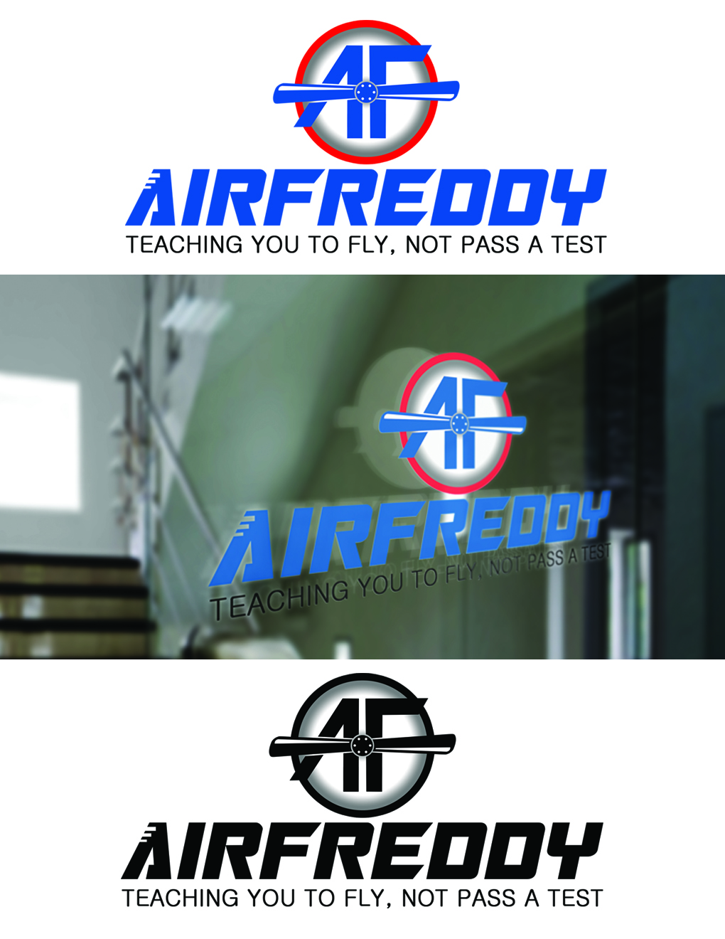 Logo Design by ARtKISTA for Airfreddy Aviation Services LLC | Design #10877108
