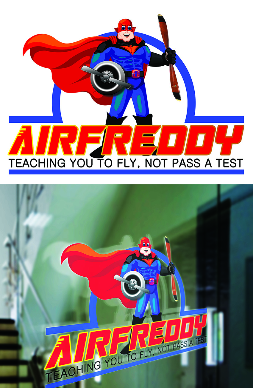 Logo Design by ARtKISTA for Airfreddy Aviation Services LLC | Design #10882559