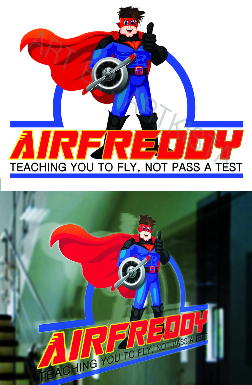 Logo Design by ARtKISTA for Airfreddy Aviation Services LLC | Design #10885200