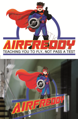 Logo Design by ARtKISTA for Airfreddy Aviation Services LLC | Design: #10885200