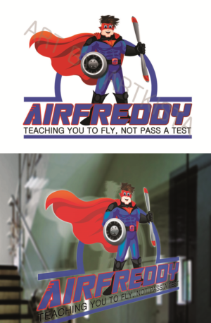 Logo Design by ARtKISTA for Airfreddy Aviation Services LLC | Design: #10885231