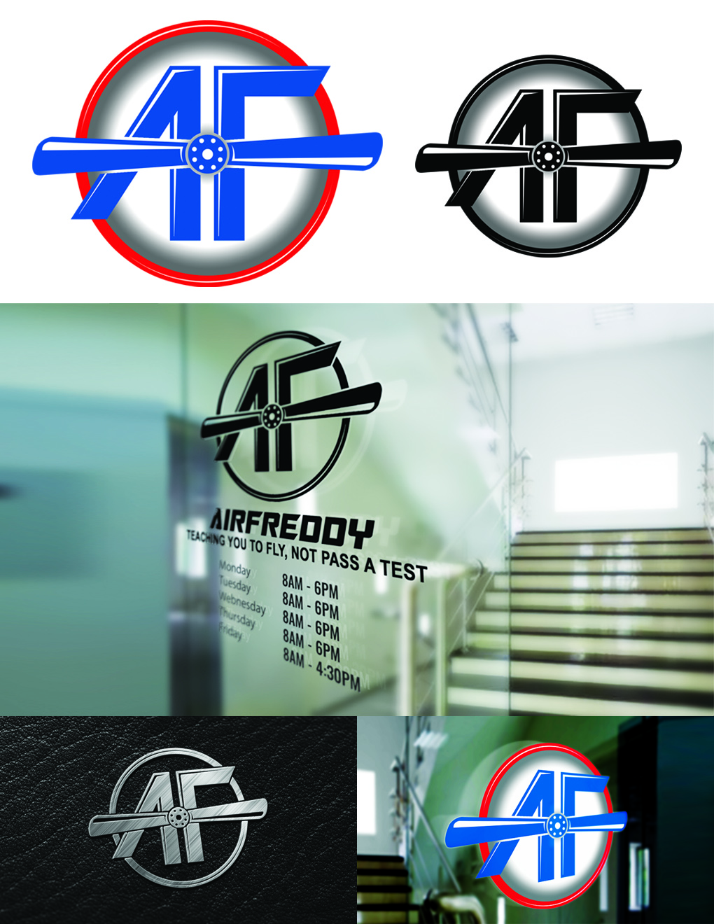 Logo Design by ARtKISTA for Airfreddy Aviation Services LLC | Design #10955786