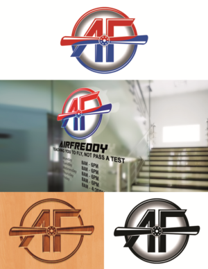 Logo Design by ARtKISTA for Airfreddy Aviation Services LLC | Design: #10964148