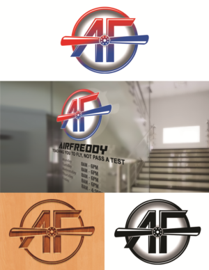 Logo Design by ARtKISTA for Airfreddy Aviation Services LLC | Design: #10964149