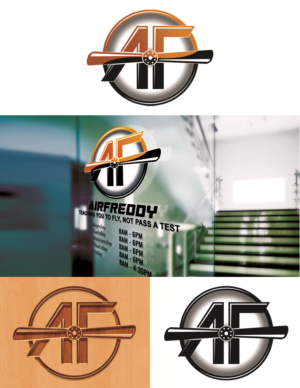 Logo Design by ARtKISTA for Airfreddy Aviation Services LLC | Design: #10964150
