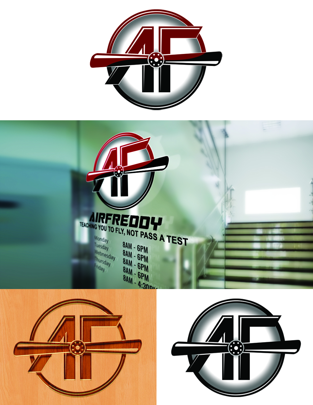 Logo Design by ARtKISTA for Airfreddy Aviation Services LLC | Design #10964151