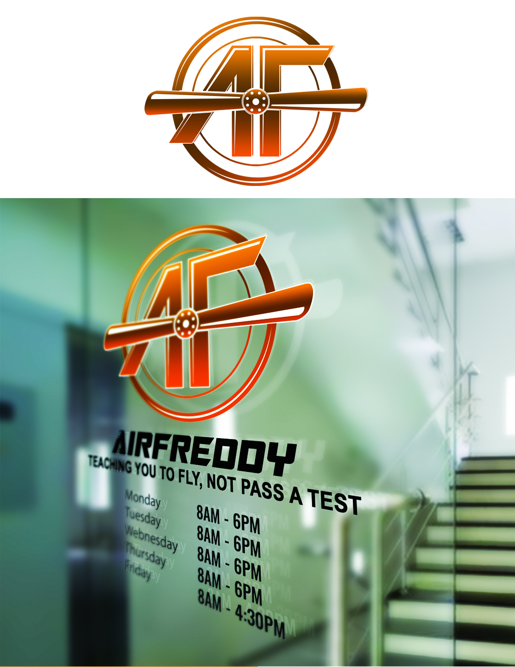 Logo Design by ARtKISTA for Airfreddy Aviation Services LLC | Design #10964177