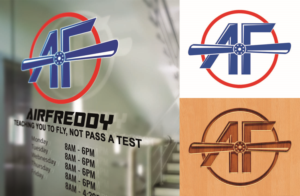 Logo Design by ARtKISTA for Airfreddy Aviation Services LLC | Design: #10971328