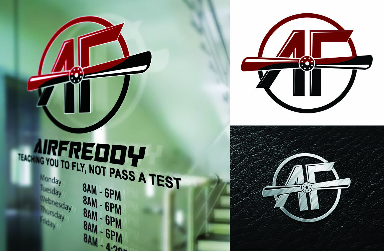 Logo Design by ARtKISTA for Airfreddy Aviation Services LLC | Design #10971329