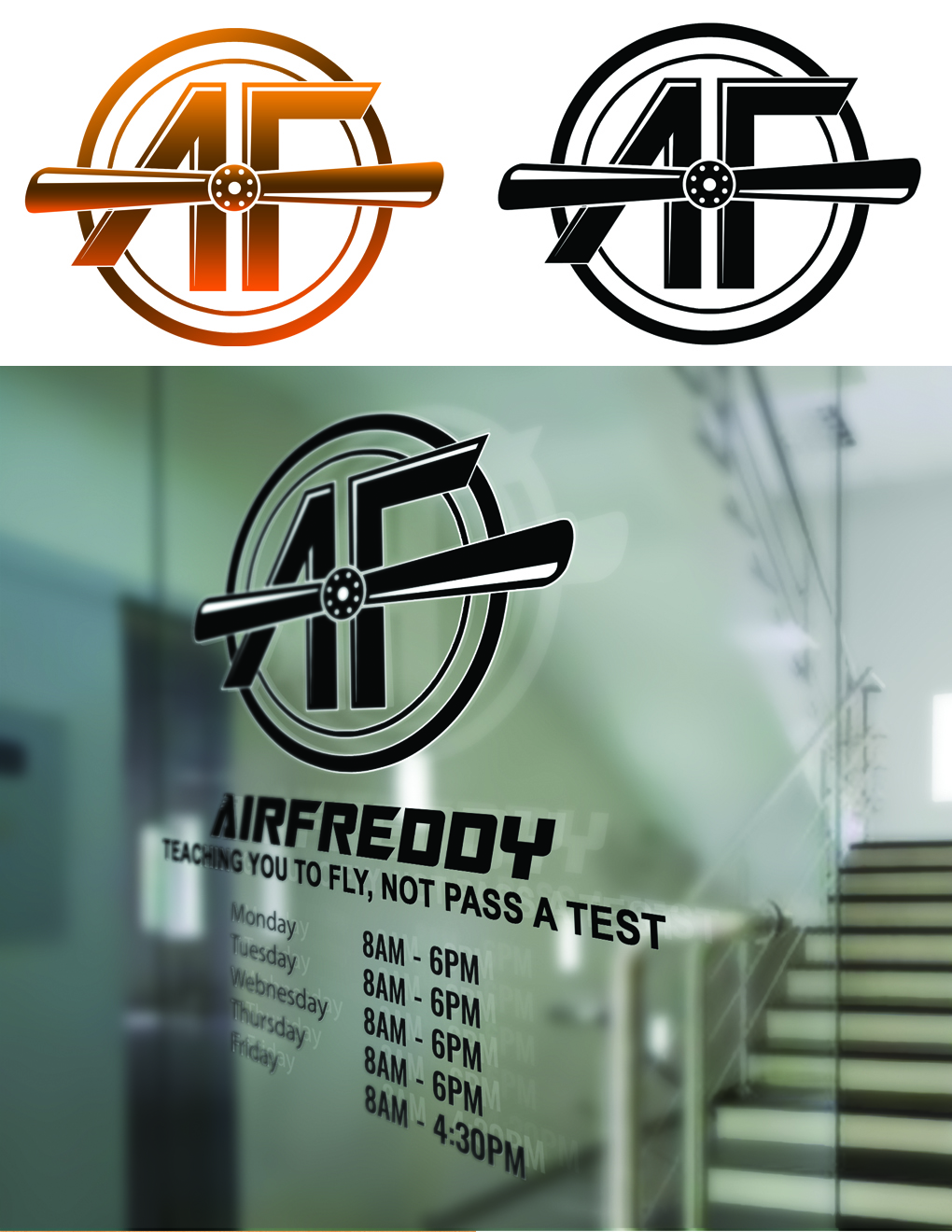 Logo Design by ARtKISTA for Airfreddy Aviation Services LLC | Design #10976144