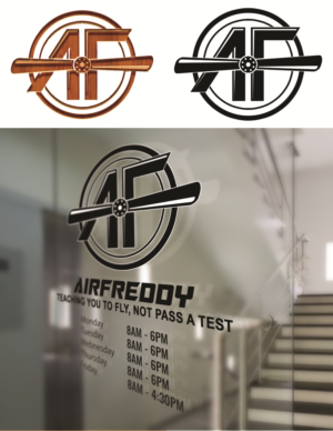 Logo Design by ARtKISTA for Airfreddy Aviation Services LLC | Design #10976145