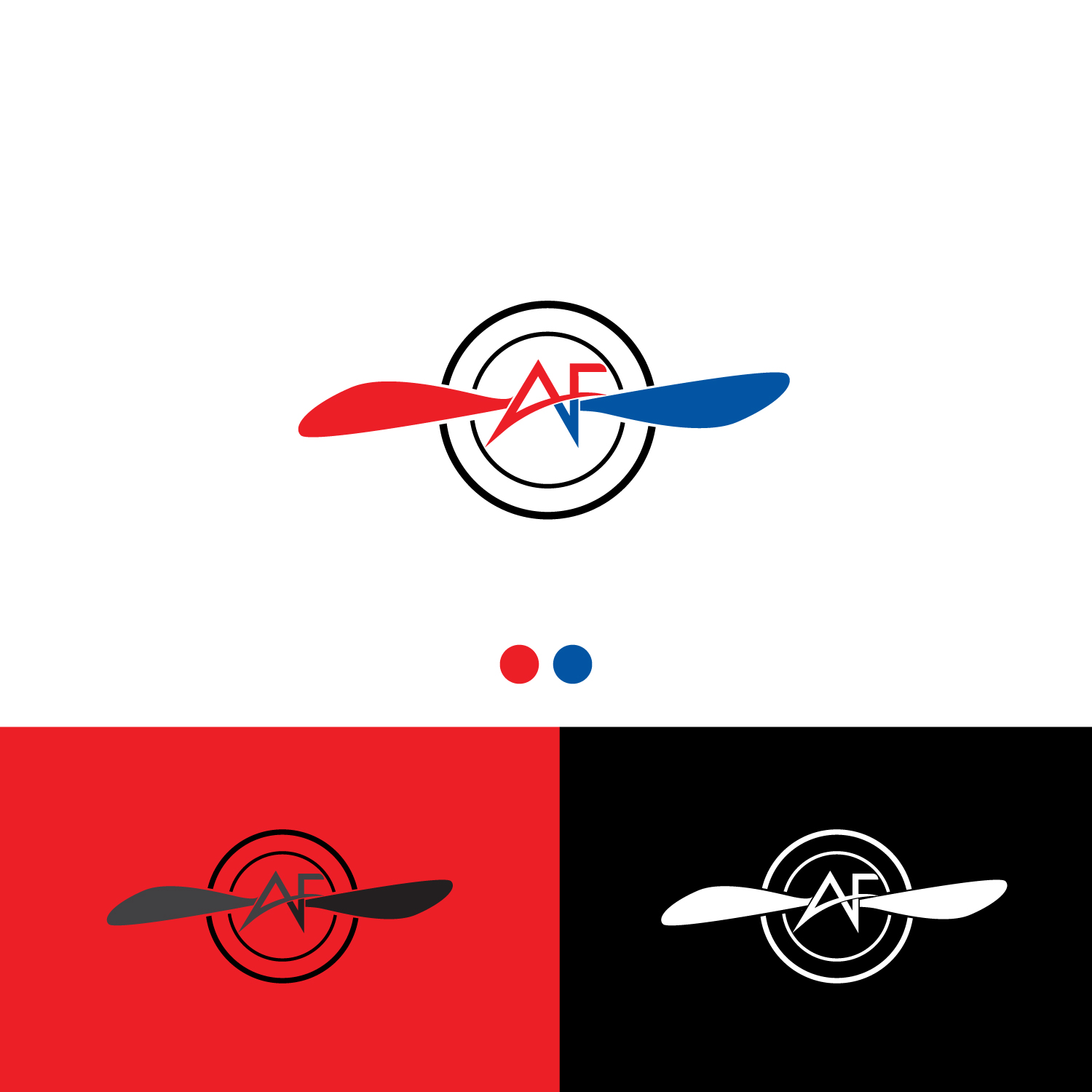 Logo Design by anshuman1995 for Airfreddy Aviation Services LLC | Design #10947759