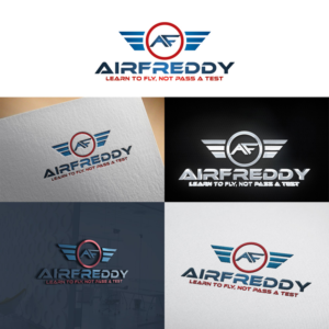 Logo Design by Alex9 for Airfreddy Aviation Services LLC | Design: #10925514