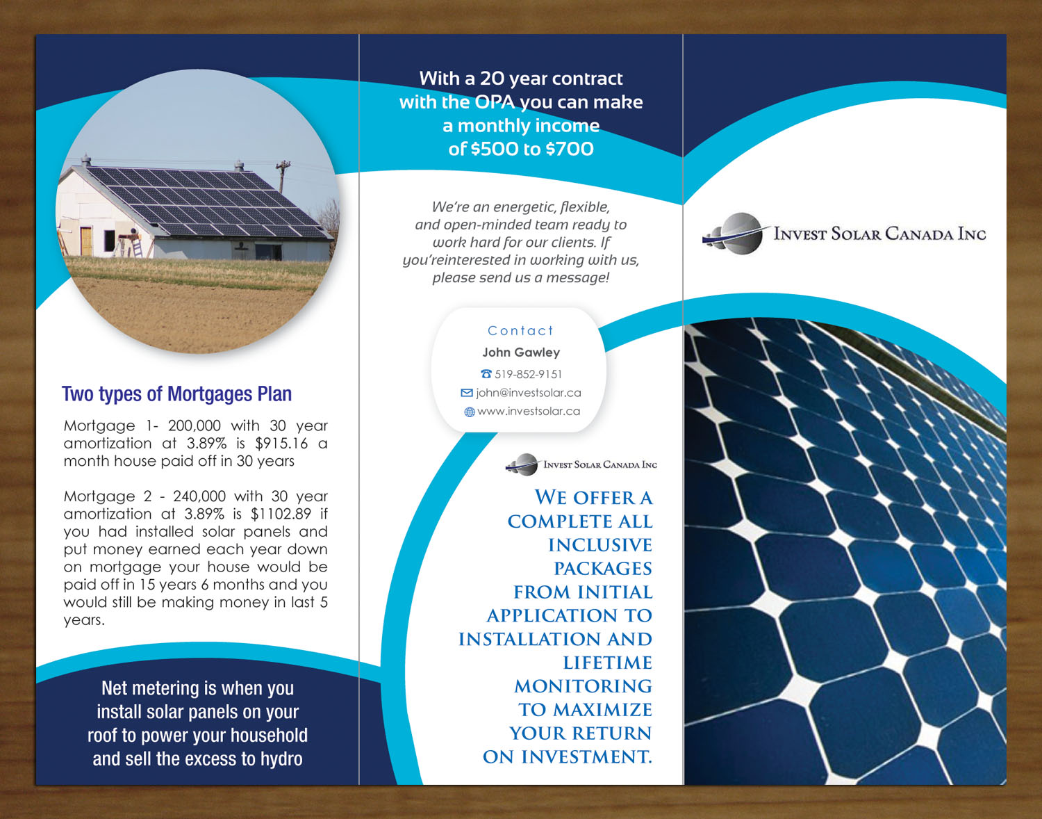 elegant playful sales brochure design for a company by sbss