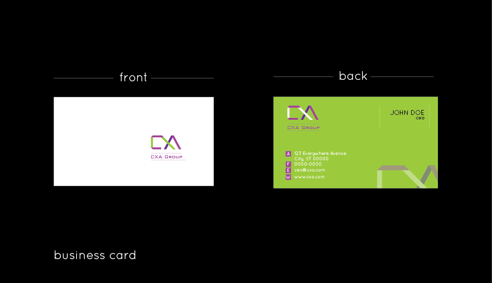 Logo Design by irv for CXA Group | Design #10838484