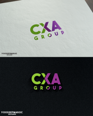 Logo Design by yoossefMaroc for CXA Group | Design: #10832226