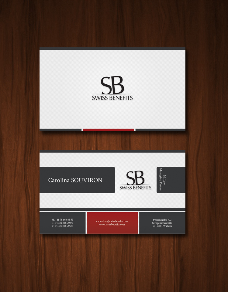 Business Card Design by areeba for this project | Design #2257641